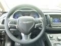 Black 2016 Chrysler 200 Limited Steering Wheel