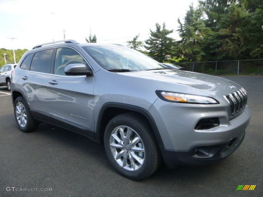 Billet Silver Metallic 2016 Jeep Cherokee Limited 4x4 Exterior Photo #106396739