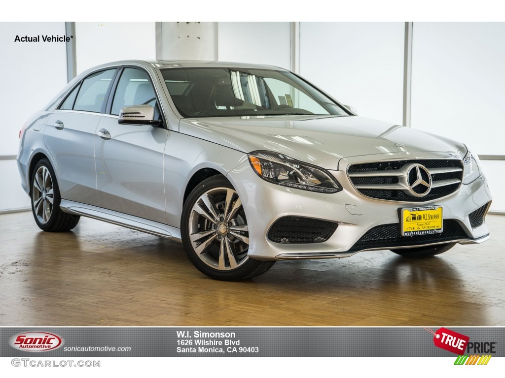 2016 E 350 Sedan - Iridium Silver Metallic / Black photo #1