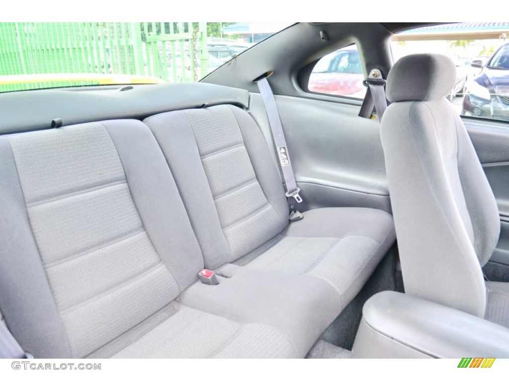 2002 Ford Mustang V6 Coupe Rear Seat Photos