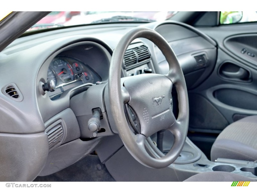 2002 Ford Mustang V6 Coupe Steering Wheel Photos