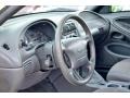 2002 Ford Mustang Medium Graphite Interior Steering Wheel Photo