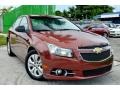 2012 Autumn Red Metallic Chevrolet Cruze LS  photo #1