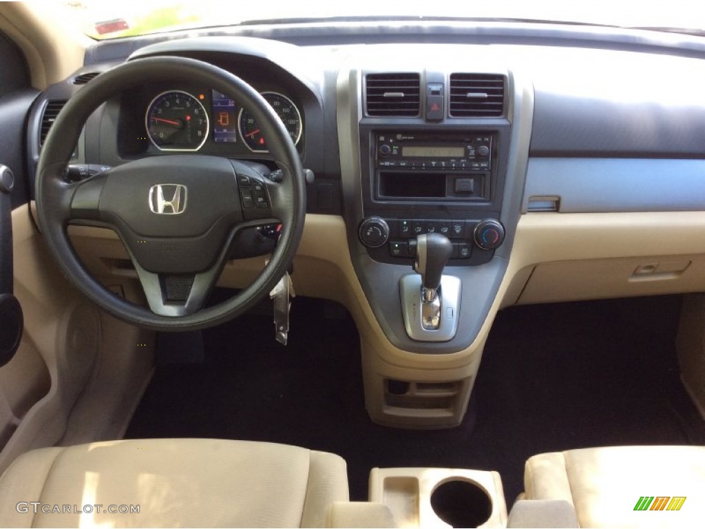 2010 CR-V LX AWD - Opal Sage Metallic / Ivory photo #12