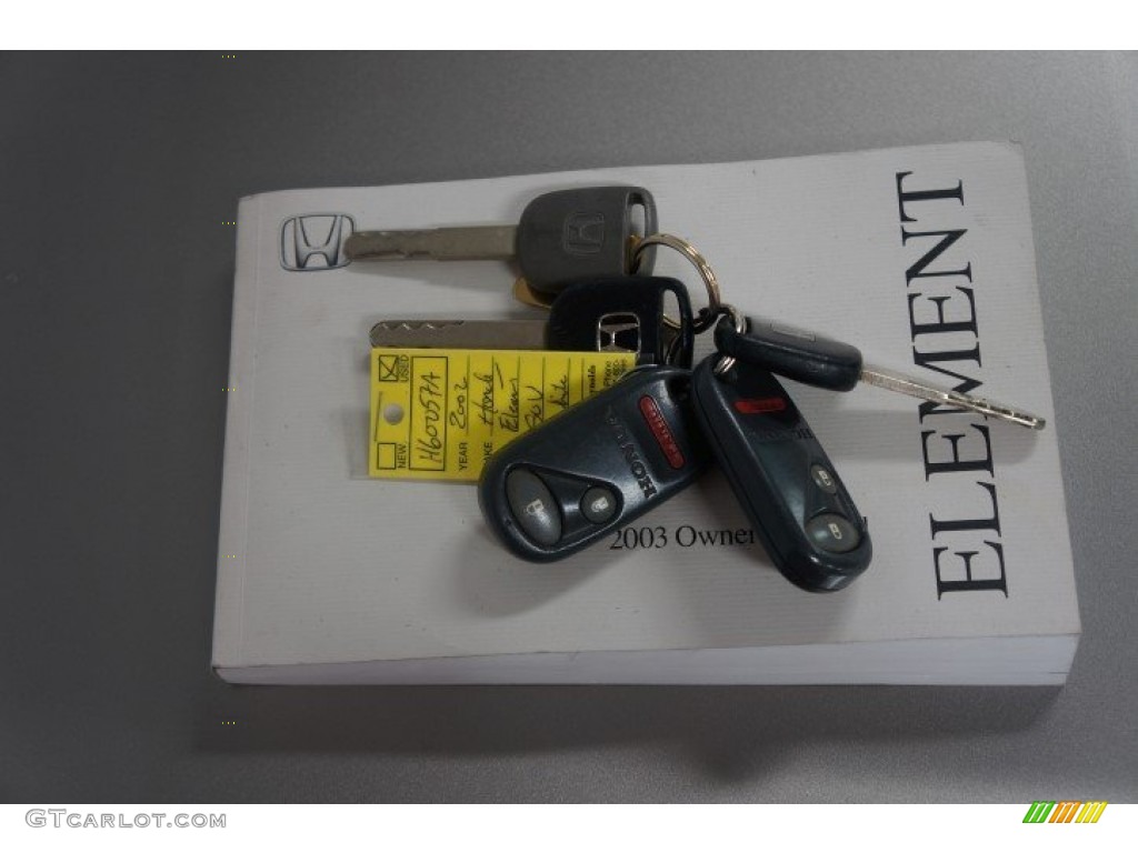 2003 Element EX AWD - Shoreline Mist Metallic / Gray photo #31