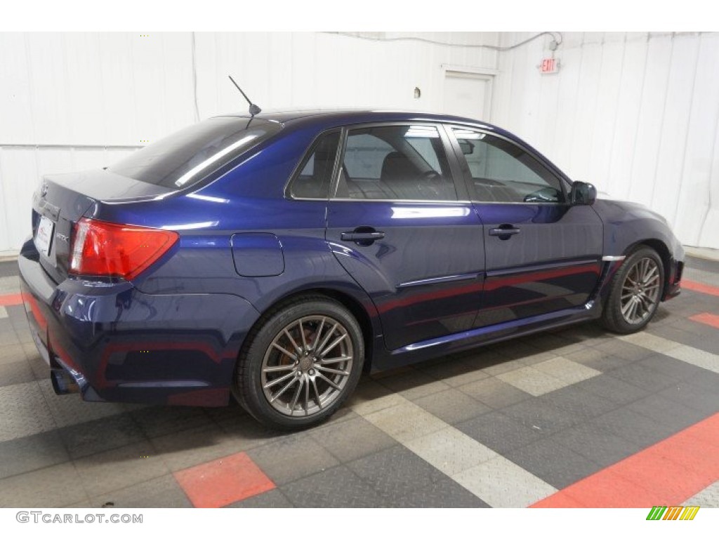 2012 Impreza WRX 4 Door - WR Blue Mica / WRX Carbon Black photo #7