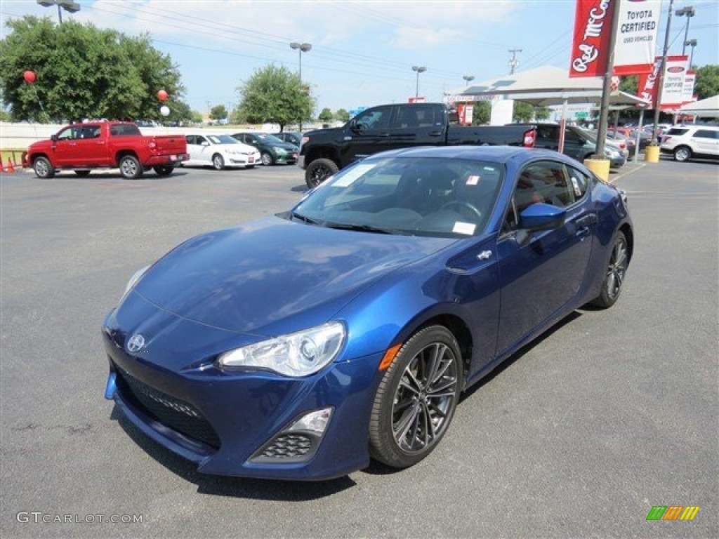 2013 FR-S Sport Coupe - Ultramarine Blue / Black/Red Accents photo #4