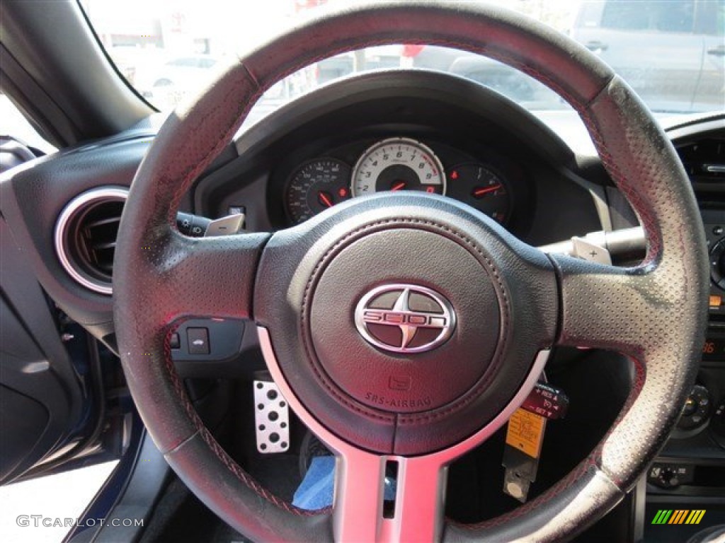 2013 FR-S Sport Coupe - Ultramarine Blue / Black/Red Accents photo #21