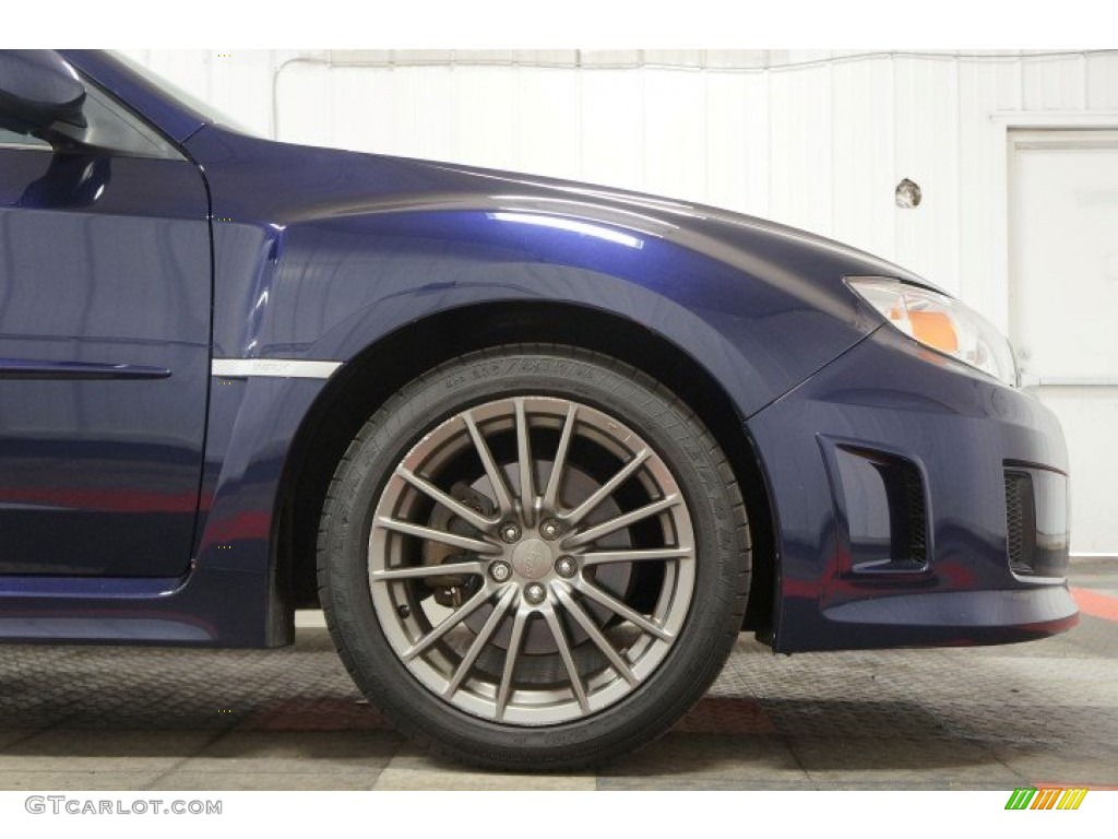 2012 Impreza WRX 4 Door - WR Blue Mica / WRX Carbon Black photo #36