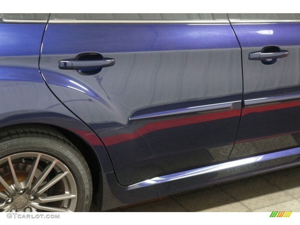 2012 Impreza WRX 4 Door - WR Blue Mica / WRX Carbon Black photo #42