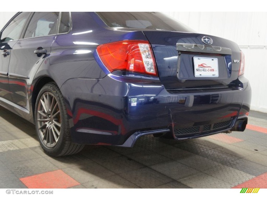 2012 Impreza WRX 4 Door - WR Blue Mica / WRX Carbon Black photo #48