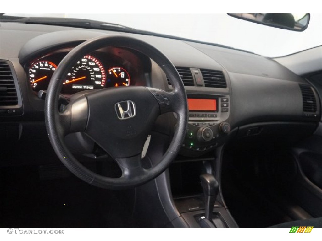 2007 Accord LX Coupe - Nighthawk Black Pearl / Black photo #11
