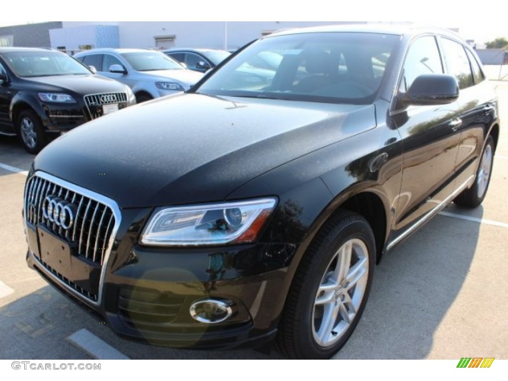 Mythos Black Metallic 2016 Audi Q5 2.0 TFSI Premium quattro Exterior Photo #106407186