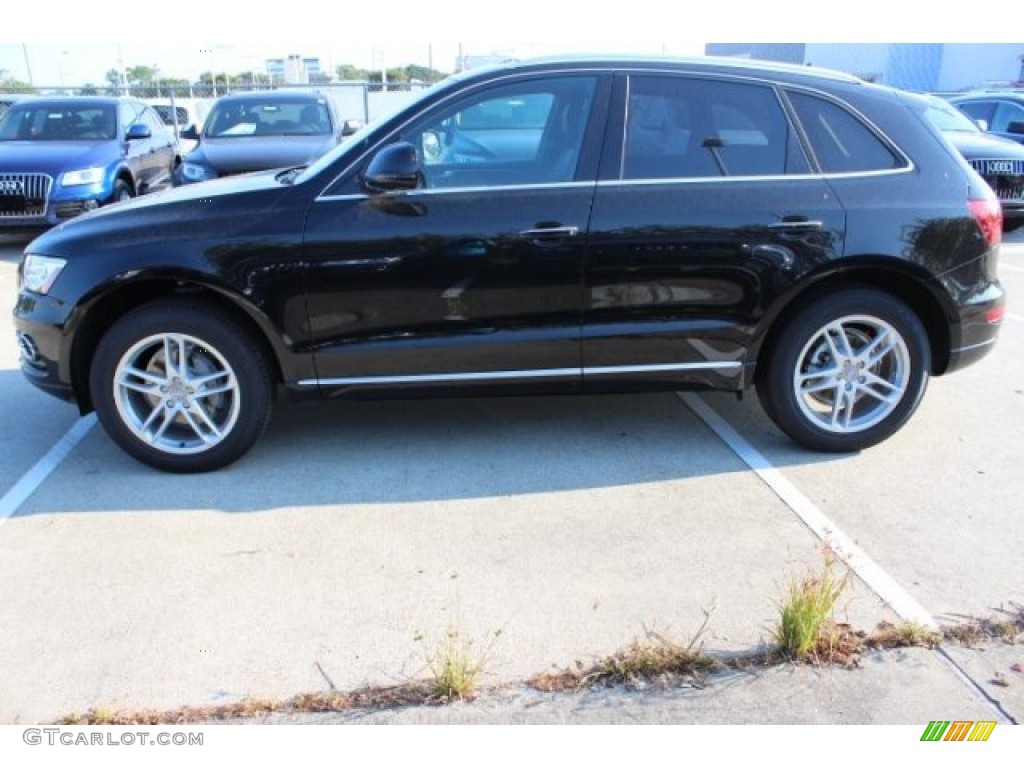 2016 Q5 2.0 TFSI Premium quattro - Mythos Black Metallic / Chestnut Brown photo #5