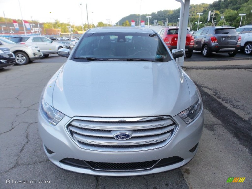 2015 Taurus Limited AWD - Ingot Silver Metallic / Charcoal Black photo #8