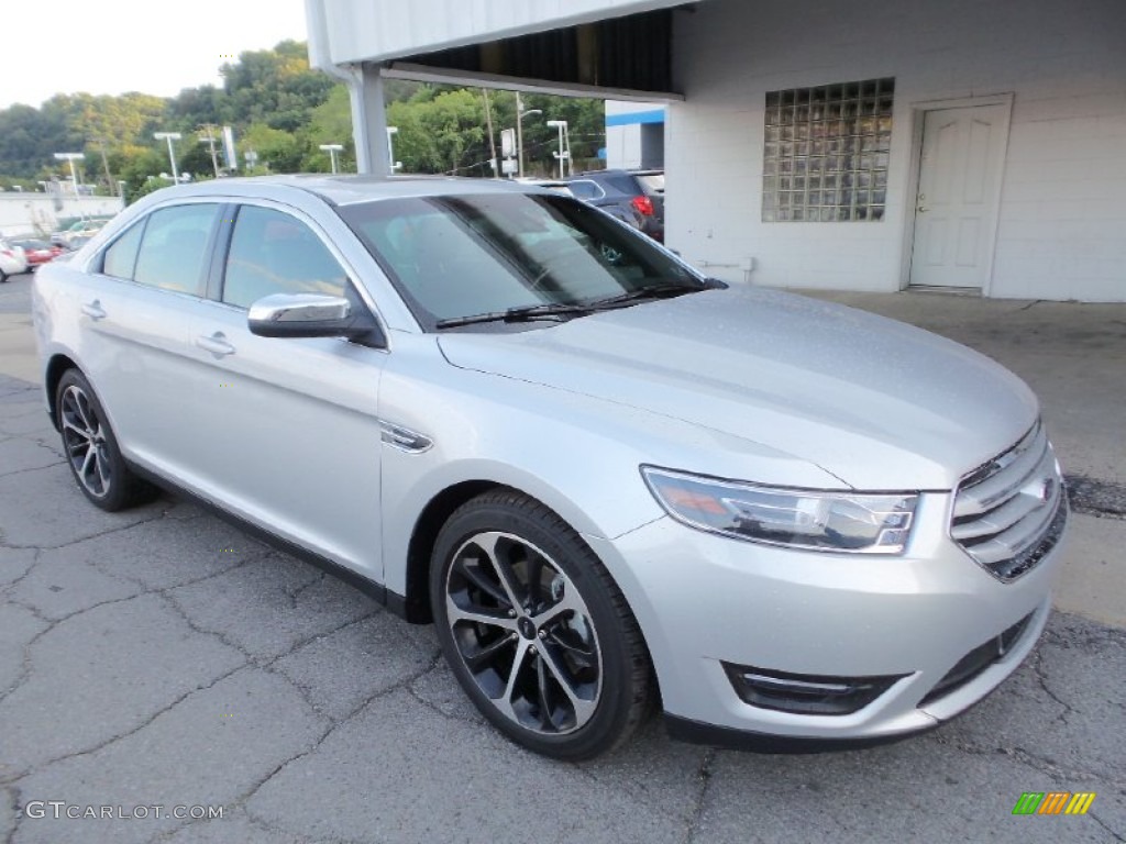 2015 Taurus Limited AWD - Ingot Silver Metallic / Charcoal Black photo #9