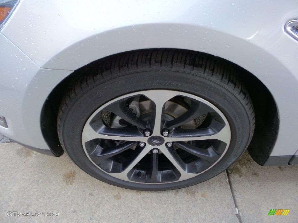 2015 Taurus Limited AWD - Ingot Silver Metallic / Charcoal Black photo #10