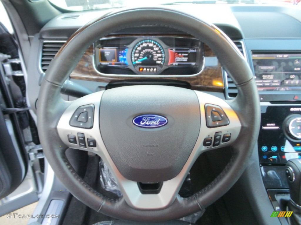 2015 Taurus Limited AWD - Ingot Silver Metallic / Charcoal Black photo #17