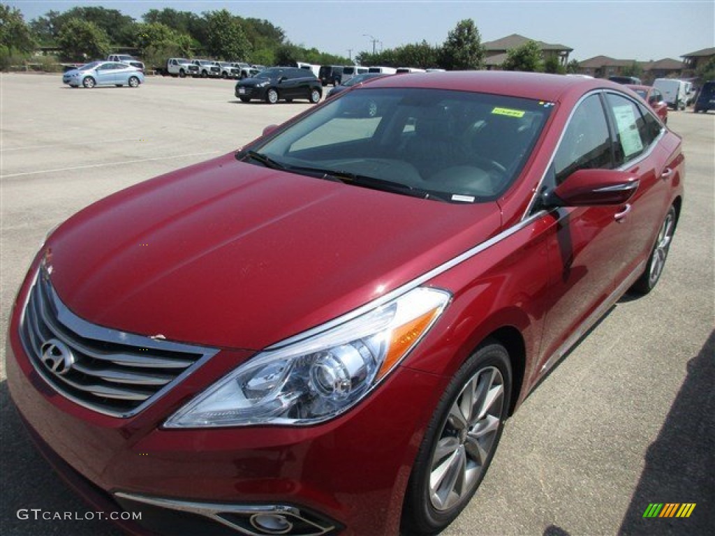 2015 Azera  - Venetian Red Pearl / Graphite Black photo #2