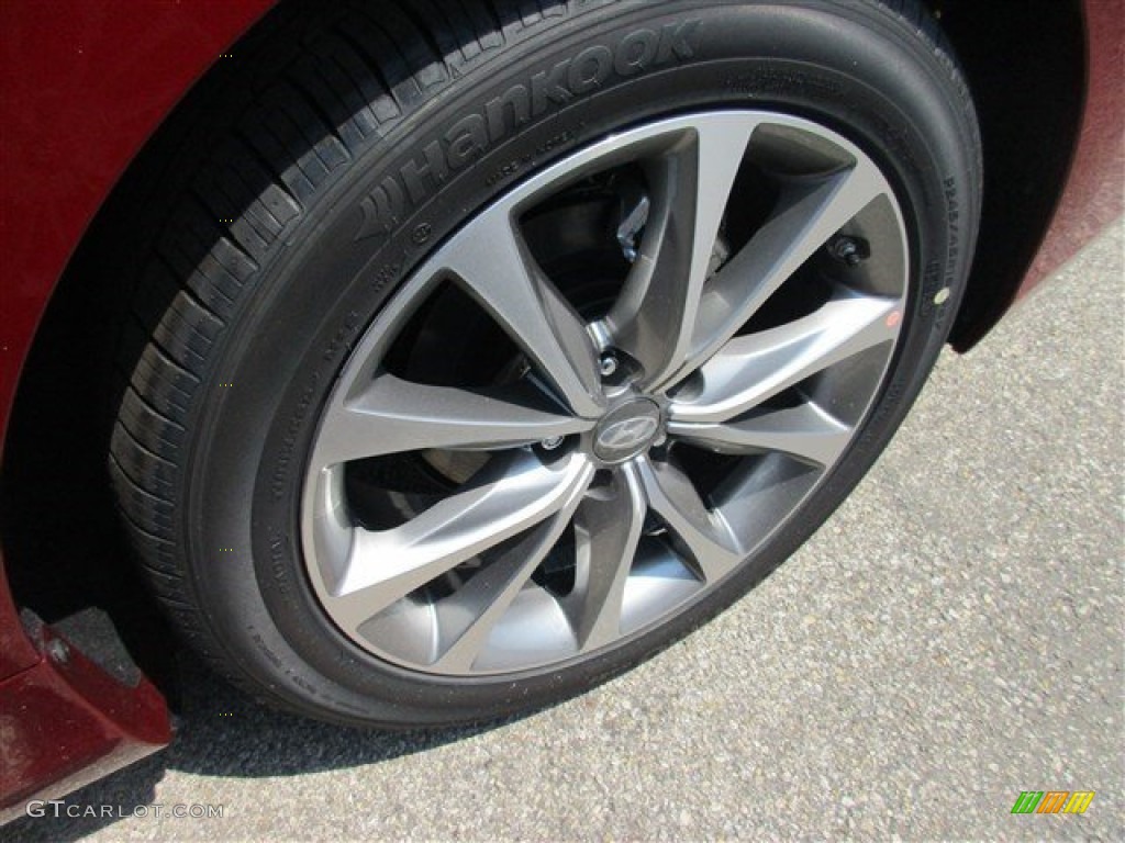 2015 Azera  - Venetian Red Pearl / Graphite Black photo #3