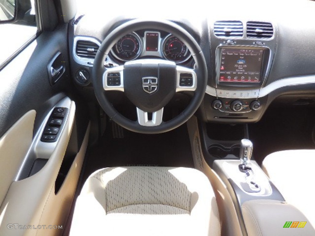 2012 Journey SXT - Storm Grey Pearl / Black/Light Frost Beige photo #7