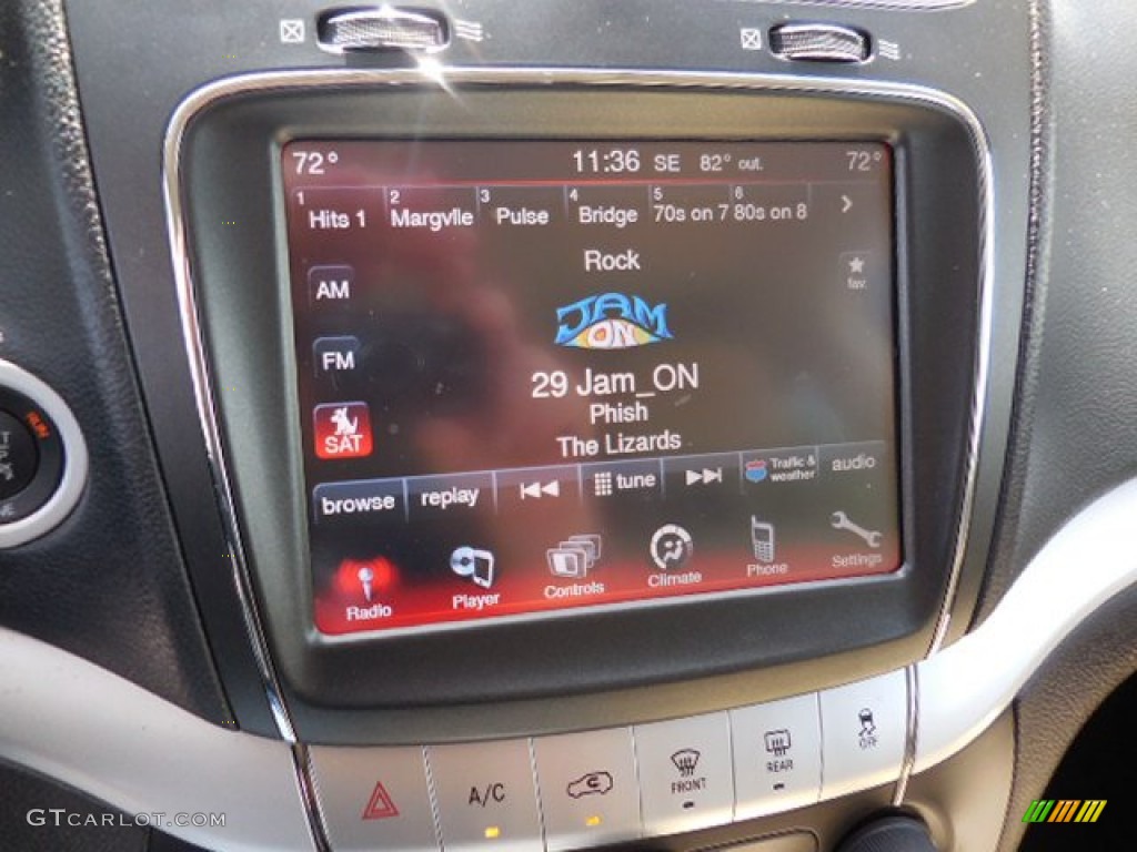 2012 Journey SXT - Storm Grey Pearl / Black/Light Frost Beige photo #21