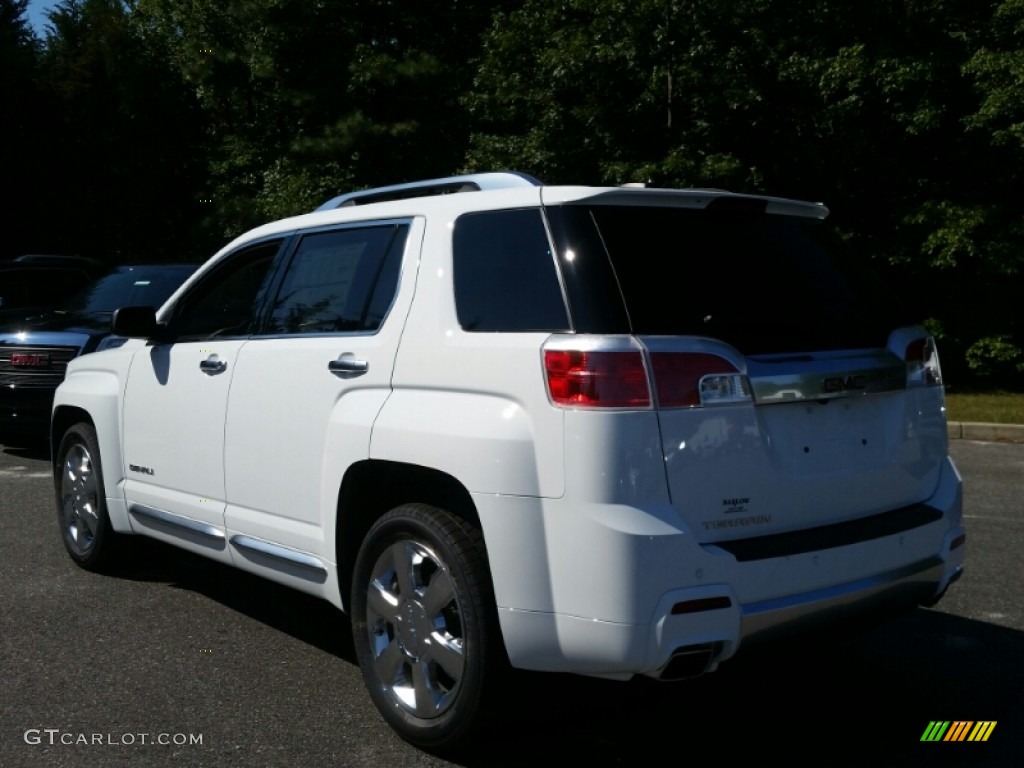2015 Terrain Denali - Summit White / Jet Black photo #4