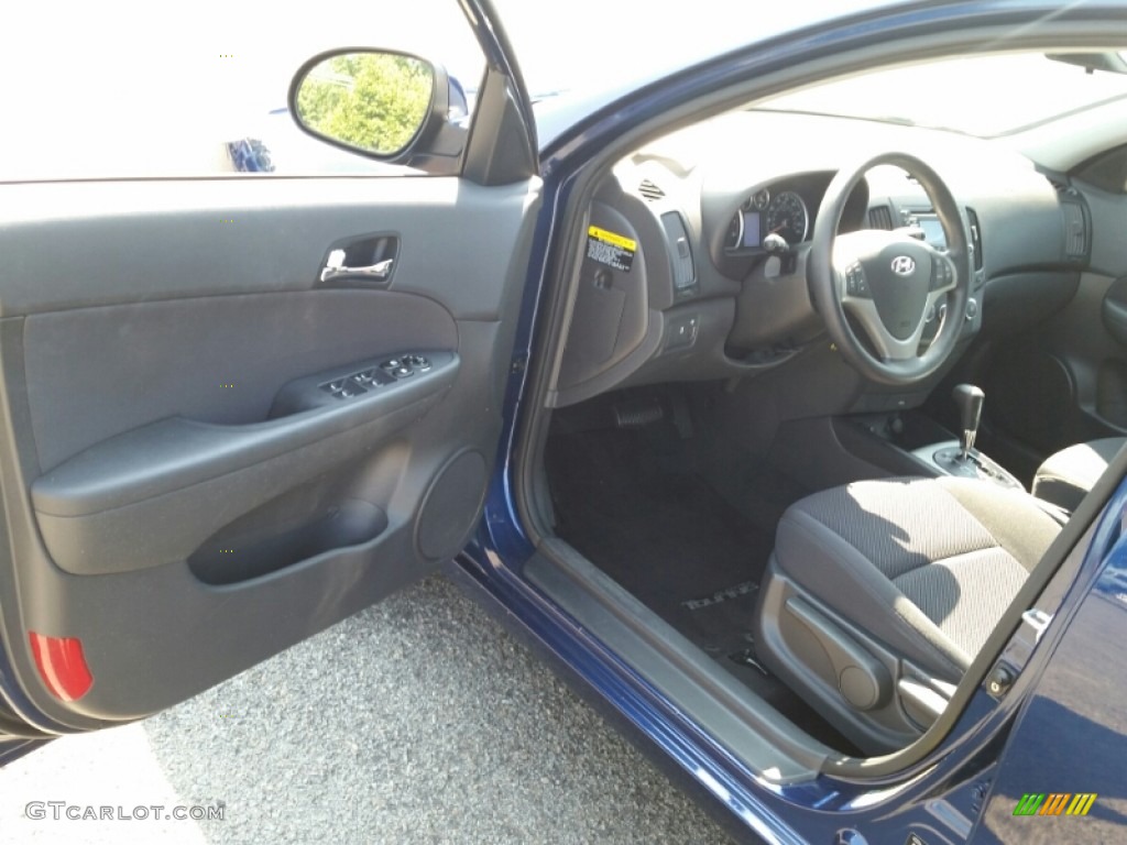 2012 Elantra GLS Touring - Atlantic Blue / Black photo #17