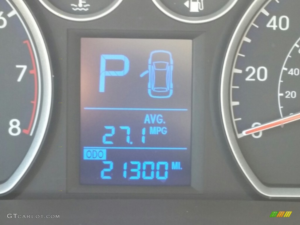2012 Elantra GLS Touring - Atlantic Blue / Black photo #19