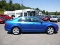 2012 Blue Flame Metallic Ford Fusion SE V6  photo #3