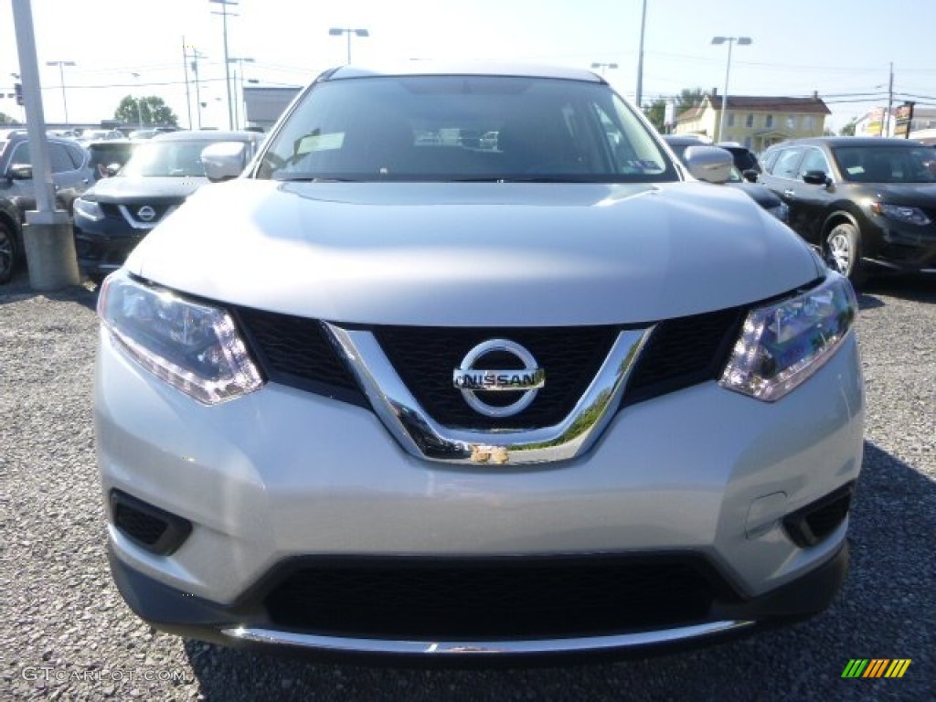 2015 Rogue S AWD - Brilliant Silver / Charcoal photo #9