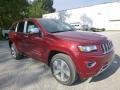 Deep Cherry Red Crystal Pearl 2015 Jeep Grand Cherokee Overland 4x4 Exterior