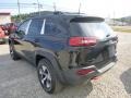 2016 Brilliant Black Crystal Pearl Jeep Cherokee Trailhawk 4x4  photo #3