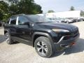 2016 Brilliant Black Crystal Pearl Jeep Cherokee Trailhawk 4x4  photo #7