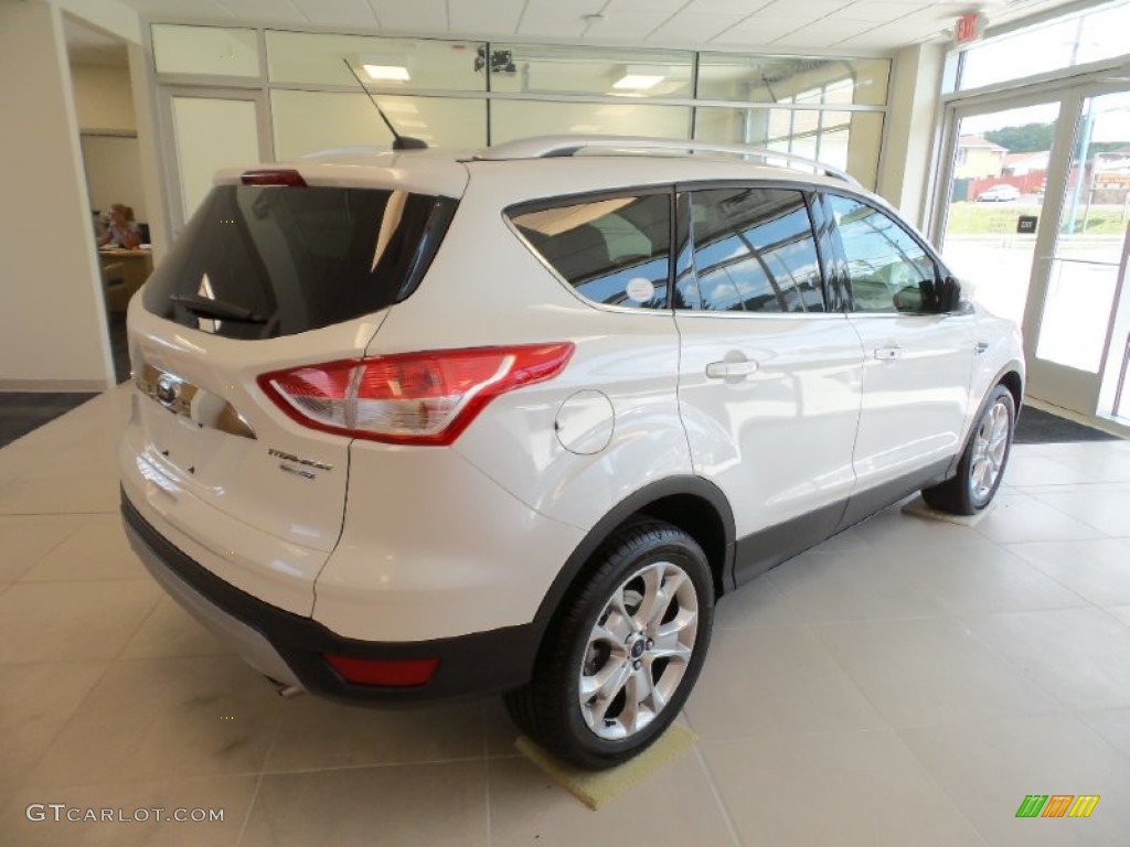 2016 Escape Titanium 4WD - White Platinum Metallic / Charcoal Black photo #6