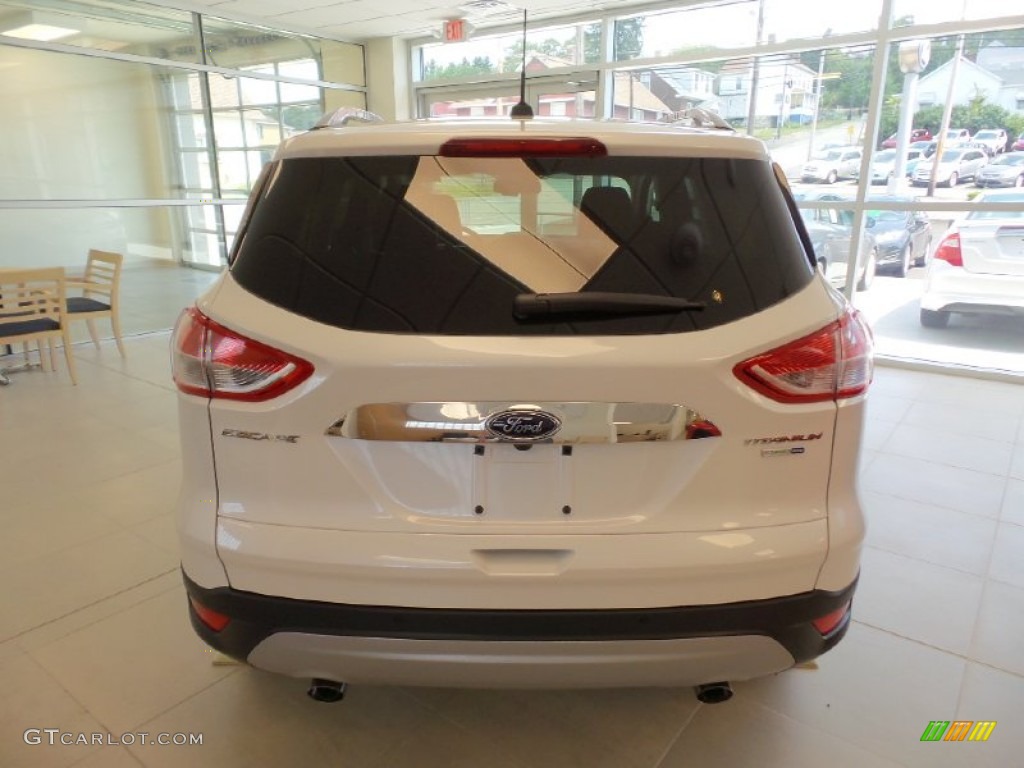 2016 Escape Titanium 4WD - White Platinum Metallic / Charcoal Black photo #7