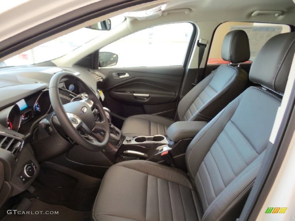 2016 Escape Titanium 4WD - White Platinum Metallic / Charcoal Black photo #11