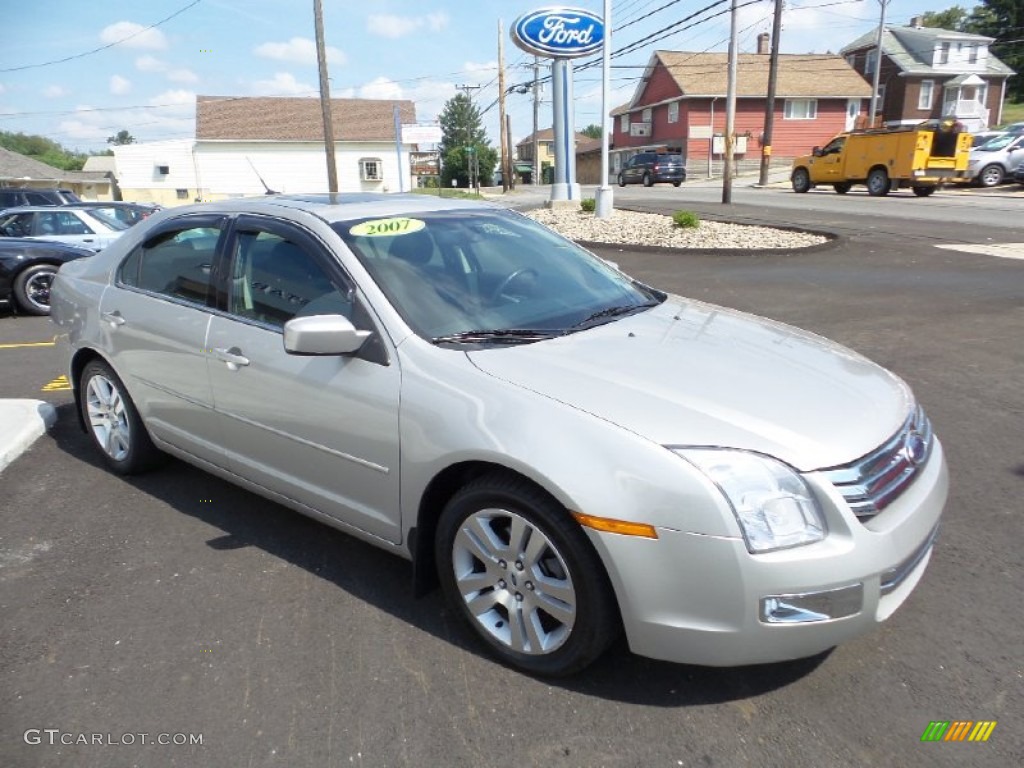 2007 Fusion SEL V6 - Silver Birch Metallic / Charcoal Black photo #3