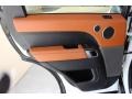 Ebony/Tan/Tan 2014 Land Rover Range Rover Sport Supercharged Door Panel