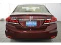2015 Crimson Pearl Honda Civic LX Sedan  photo #5
