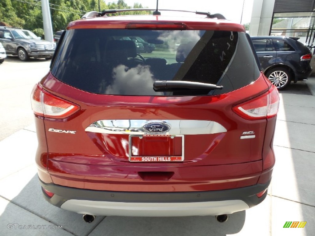 2013 Escape SEL 1.6L EcoBoost 4WD - Ruby Red Metallic / Charcoal Black photo #11