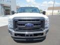 Oxford White - F250 Super Duty XL Super Cab 4x4 Photo No. 2