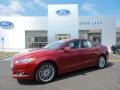 2016 Ruby Red Metallic Ford Fusion SE AWD  photo #1