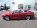 2016 Ruby Red Metallic Ford Fusion SE AWD  photo #9