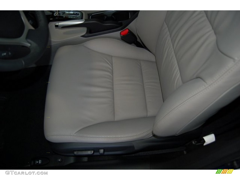 2015 Civic EX-L Sedan - Dyno Blue Pearl / Gray photo #11