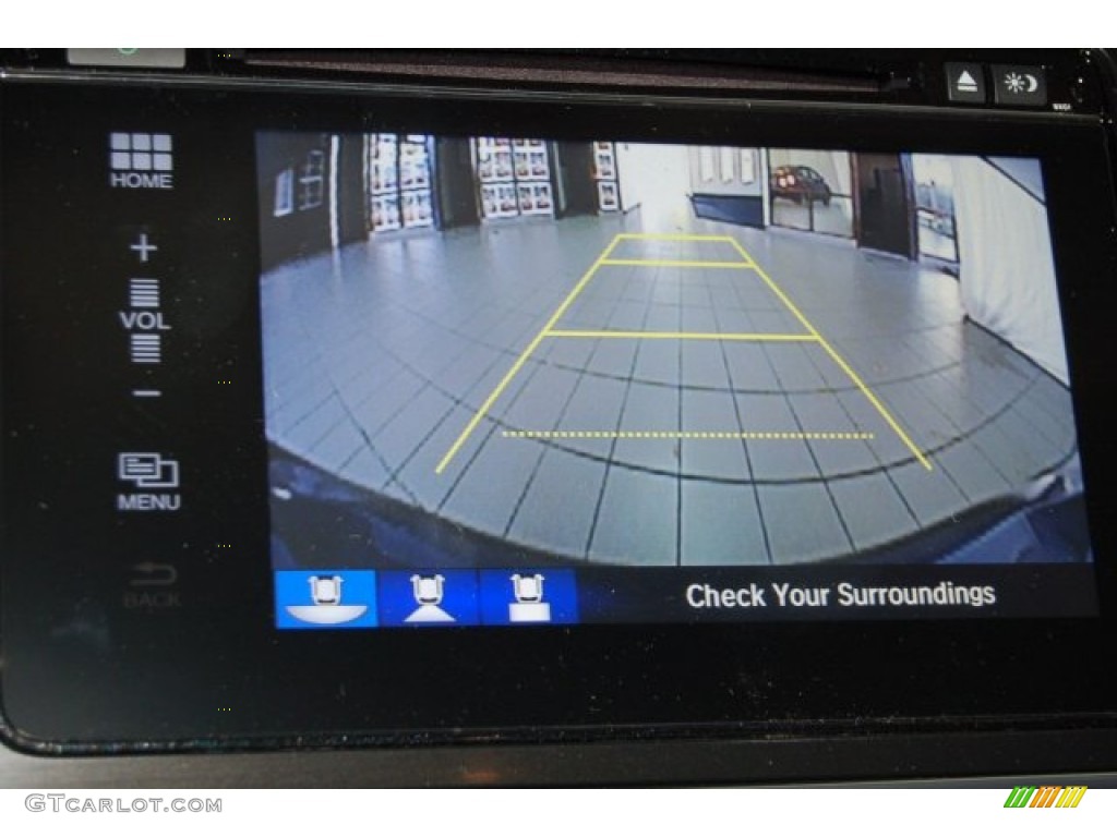 2015 Civic EX-L Sedan - Dyno Blue Pearl / Gray photo #17