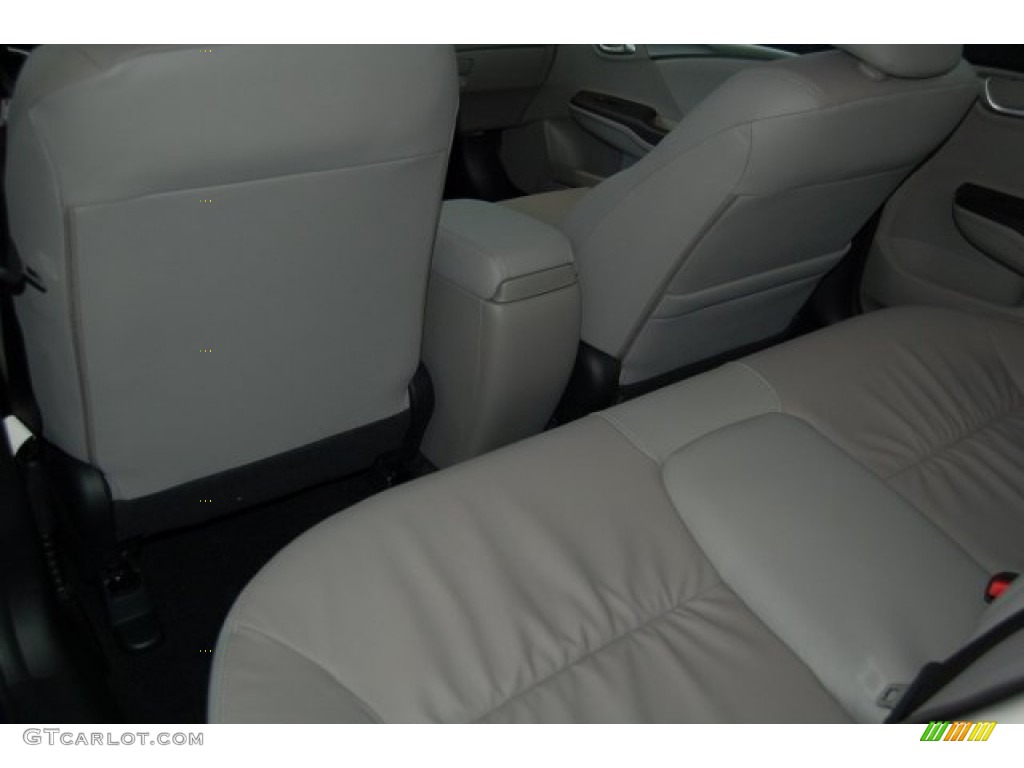 2015 Civic EX-L Sedan - Dyno Blue Pearl / Gray photo #22