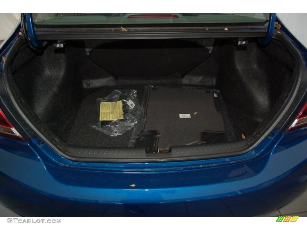 2015 Civic EX-L Sedan - Dyno Blue Pearl / Gray photo #24