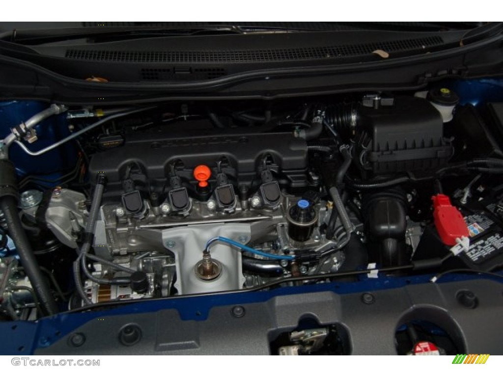 2015 Civic EX-L Sedan - Dyno Blue Pearl / Gray photo #26