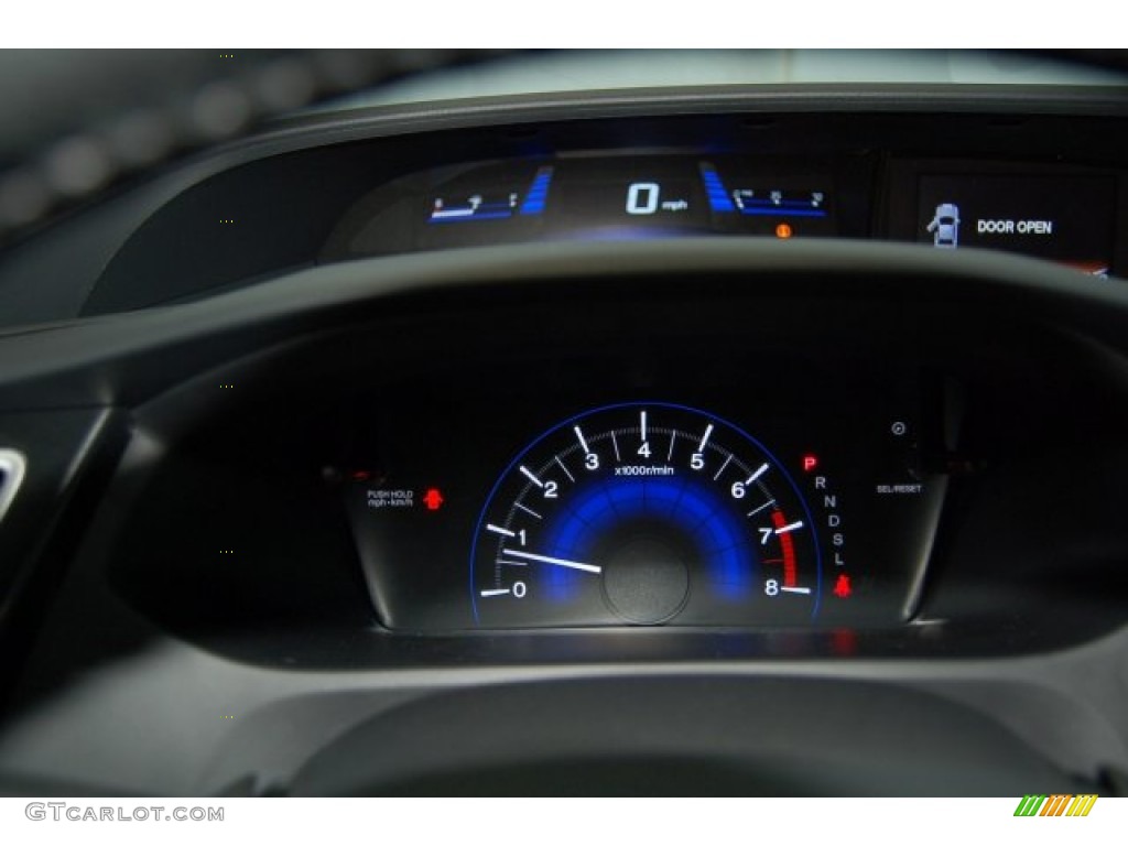 2015 Civic EX-L Sedan - Dyno Blue Pearl / Gray photo #27